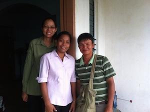 Front couple: Pastor Ricardo & Marifae Avila